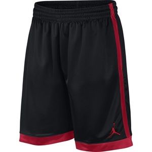 Jordan Shimmer Mens Black/Gym Red Shorts